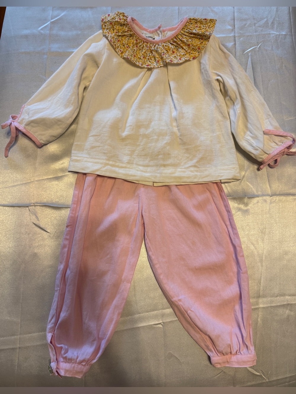 The Oaks Pink and Ivory Girl Matching Set Size 2